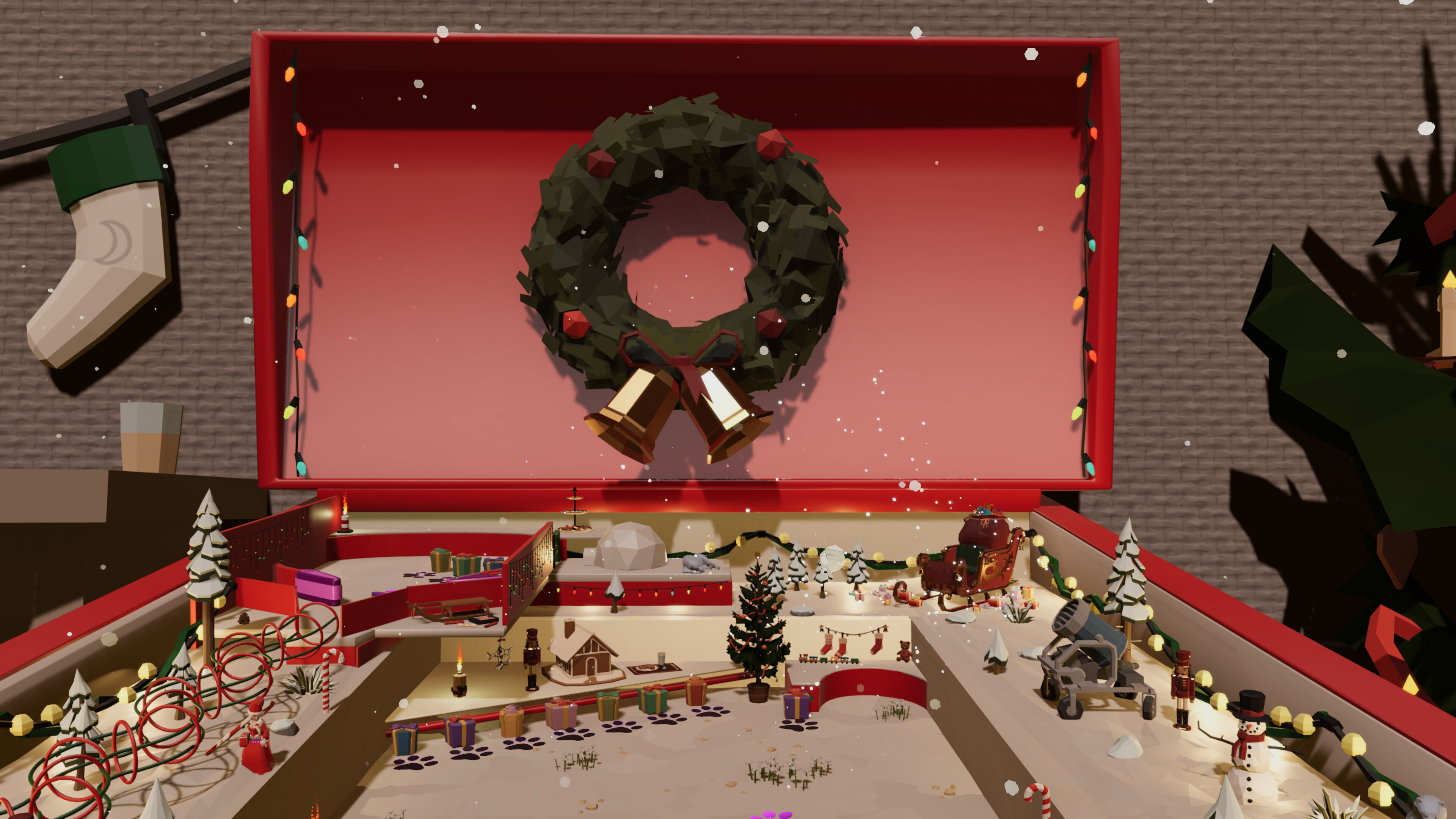 Roxy Raccoon's Pinball Panic - Christmas Carnage screenshot 9