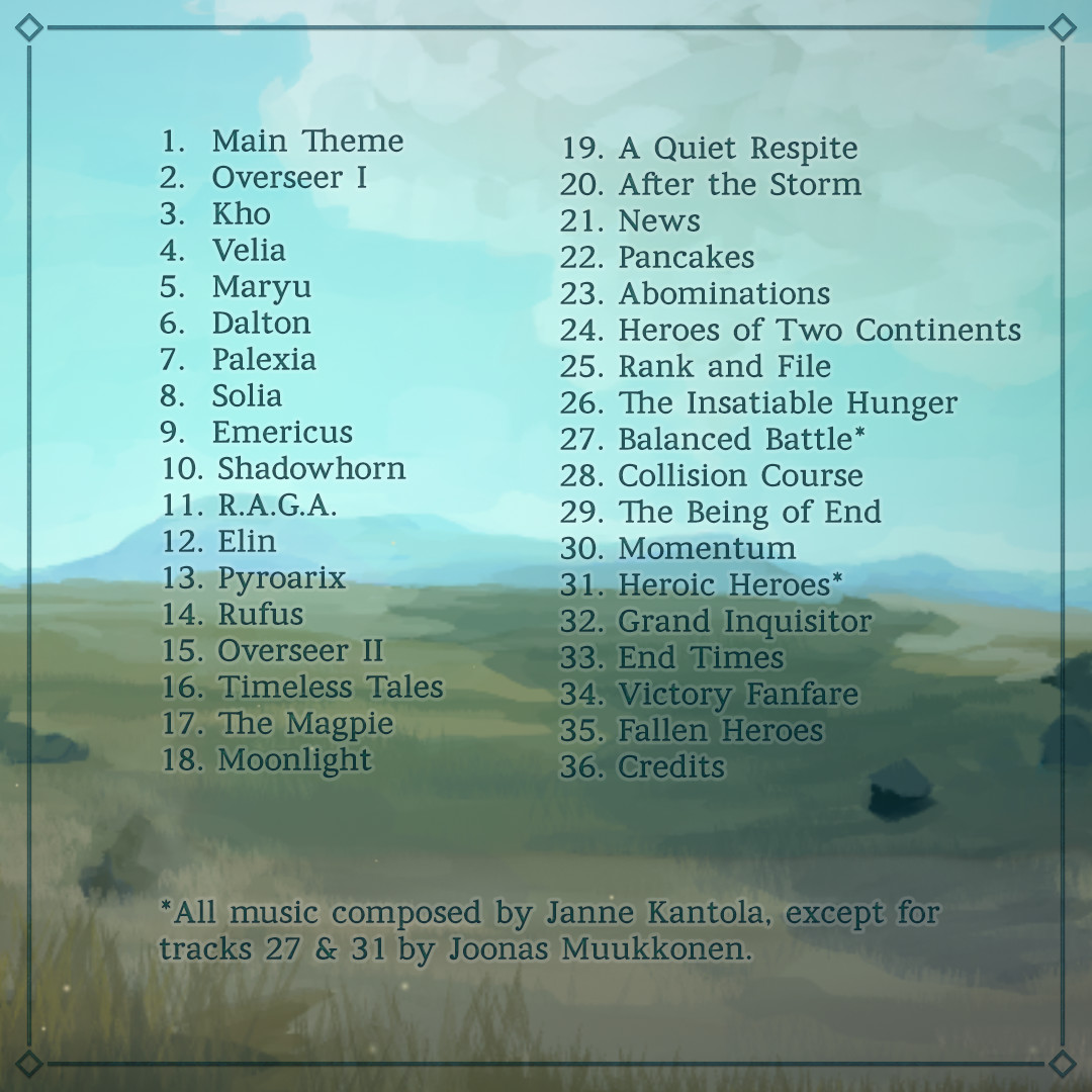 Kilta Soundtrack screenshot 2