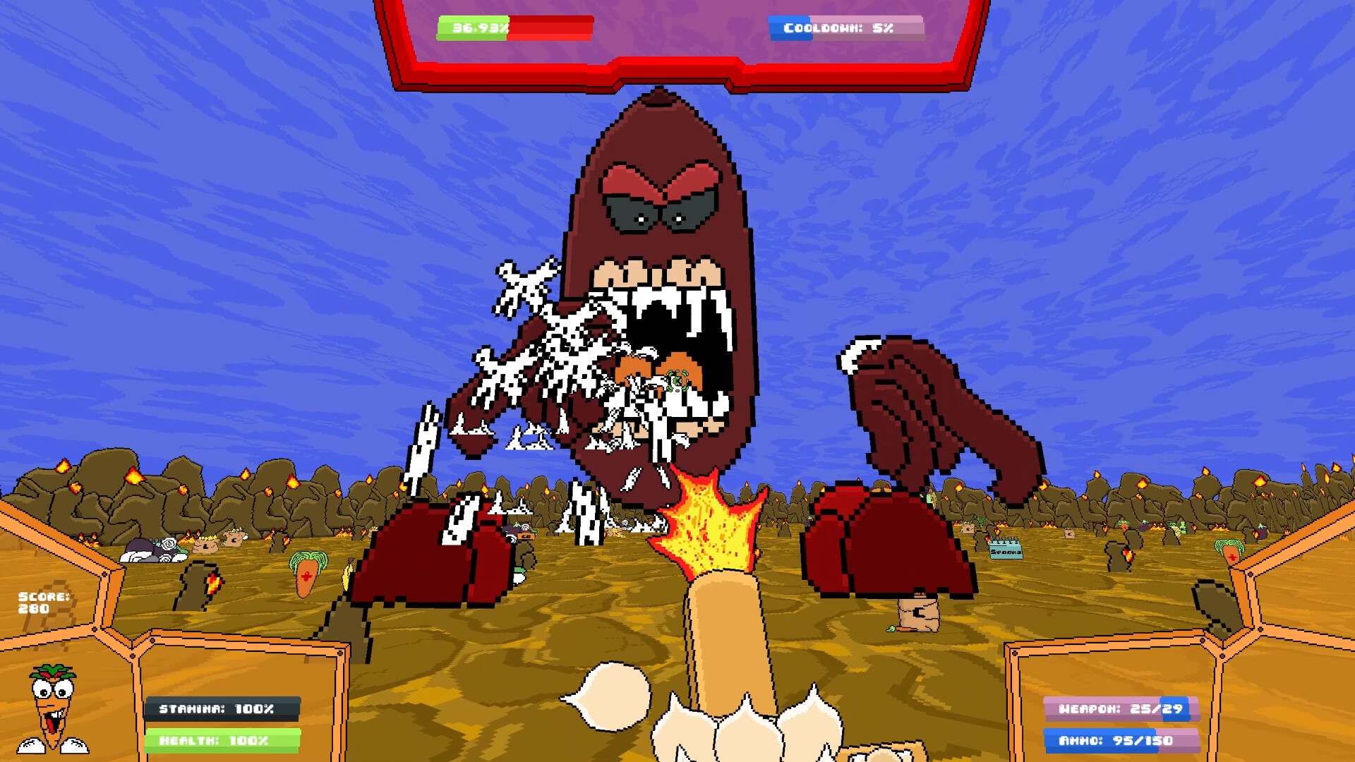 Veg out Crew FPS screenshot 1
