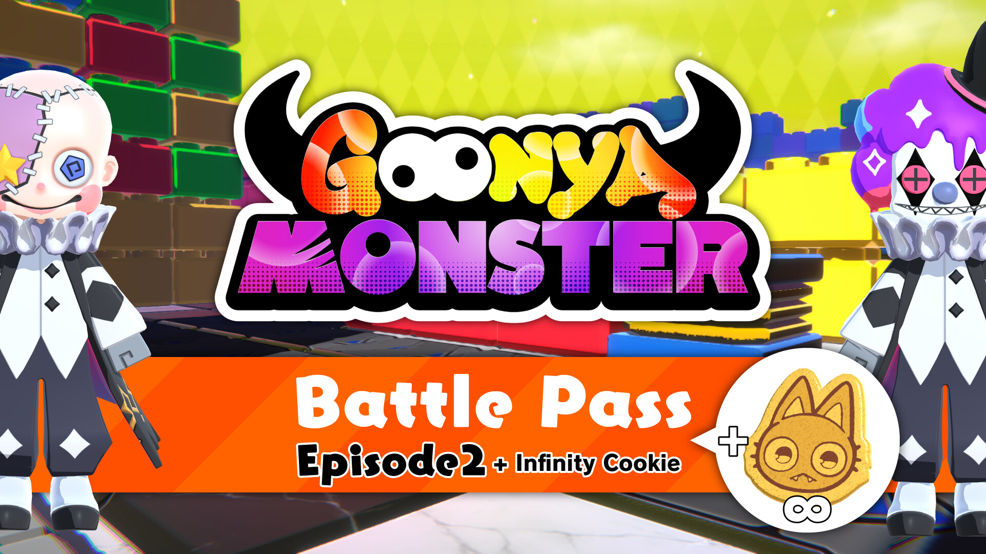 Goonya Monster - バトルパス：エピソード2用（無限クッキー付） screenshot 1