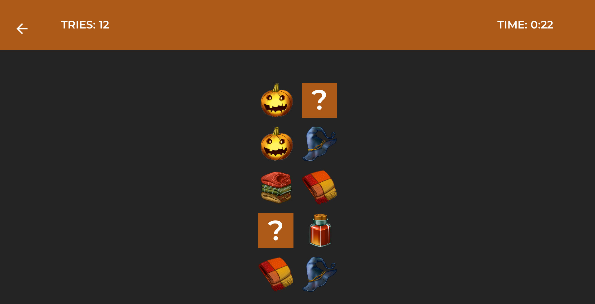 Classic Memory Game - Autumn screenshot 4