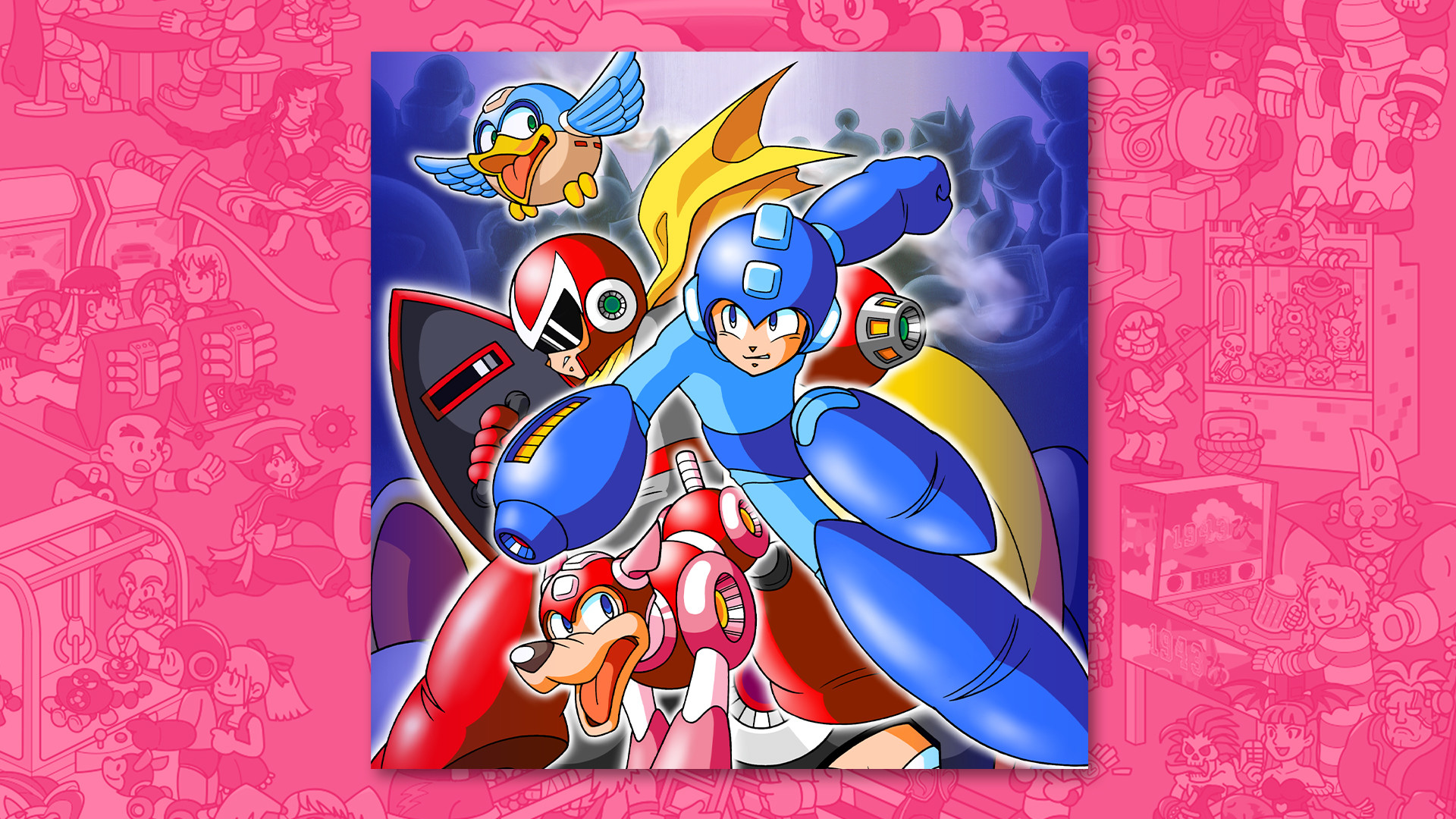 Capcom Arcade 2nd Stadium: Mini-Album Track 14 - Mega Man: The Power Battle - Player Select screenshot 1