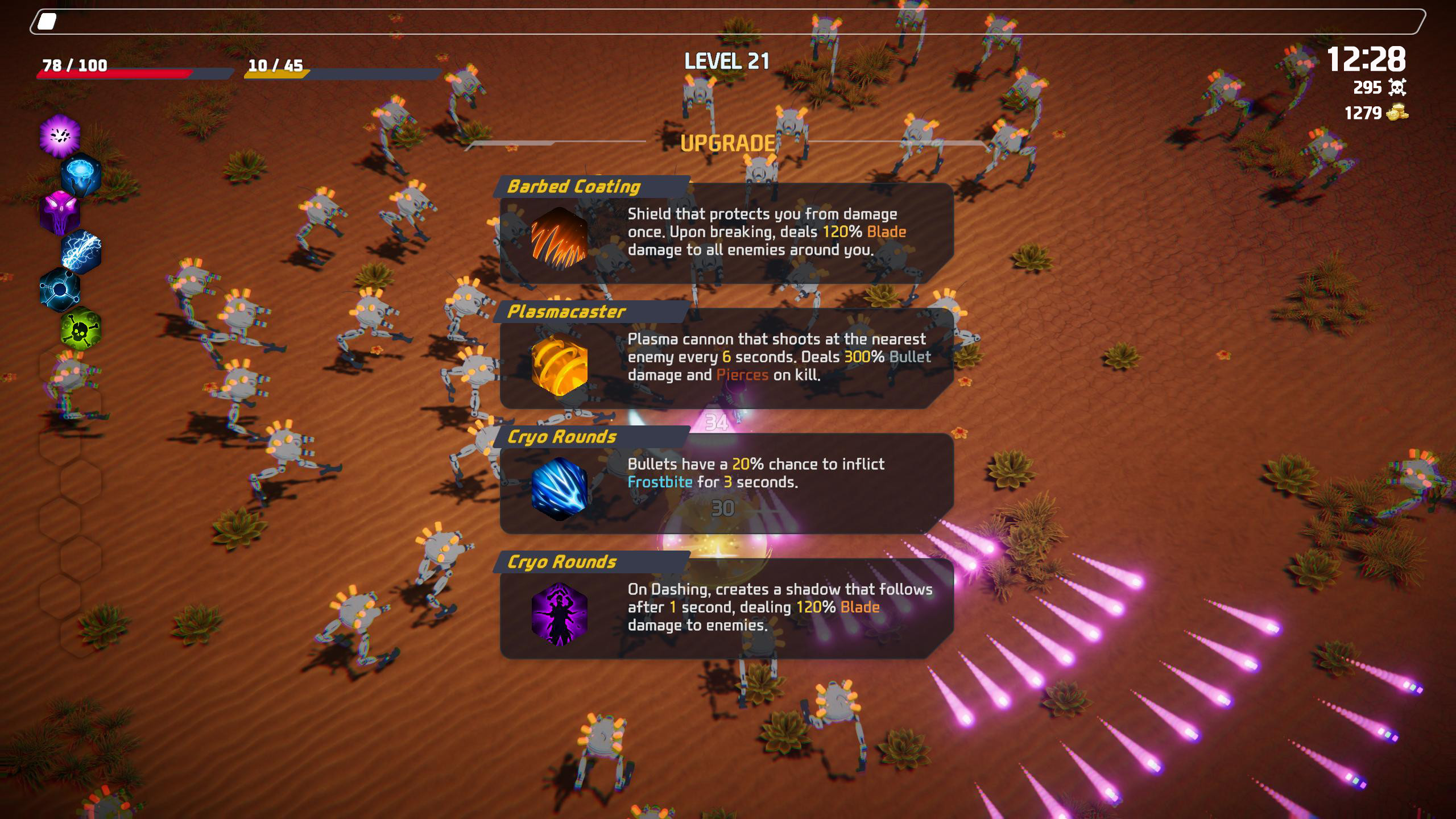 Neon Cyber Samurai screenshot 2