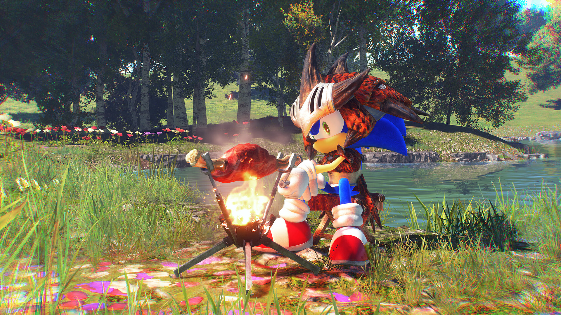 Sonic Frontiers: Monster Hunter Collaboration Pack screenshot 1