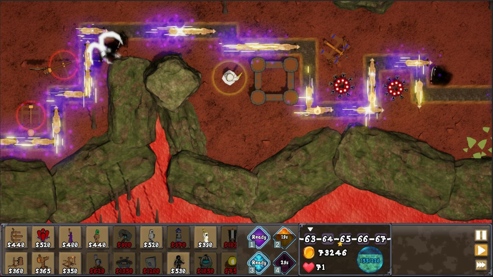 Knights vs Nature screenshot 2