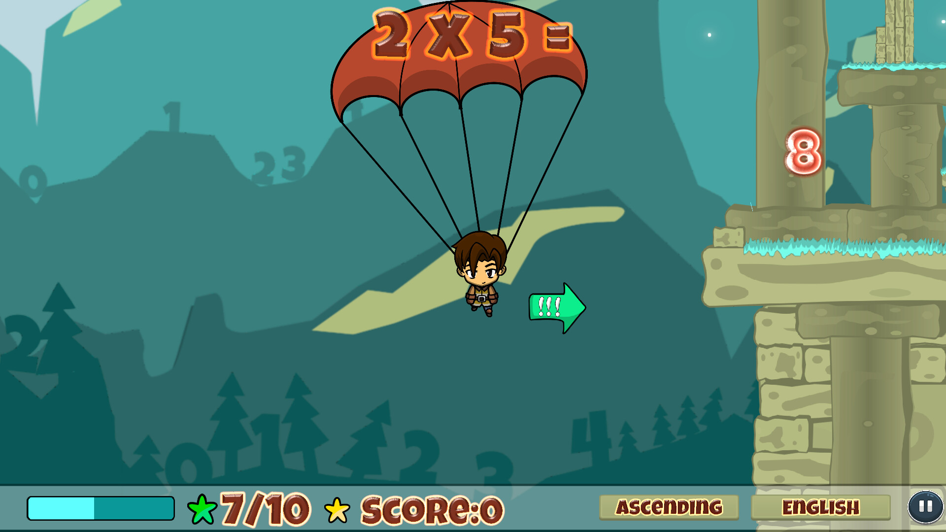 Math Tower 2 screenshot 1