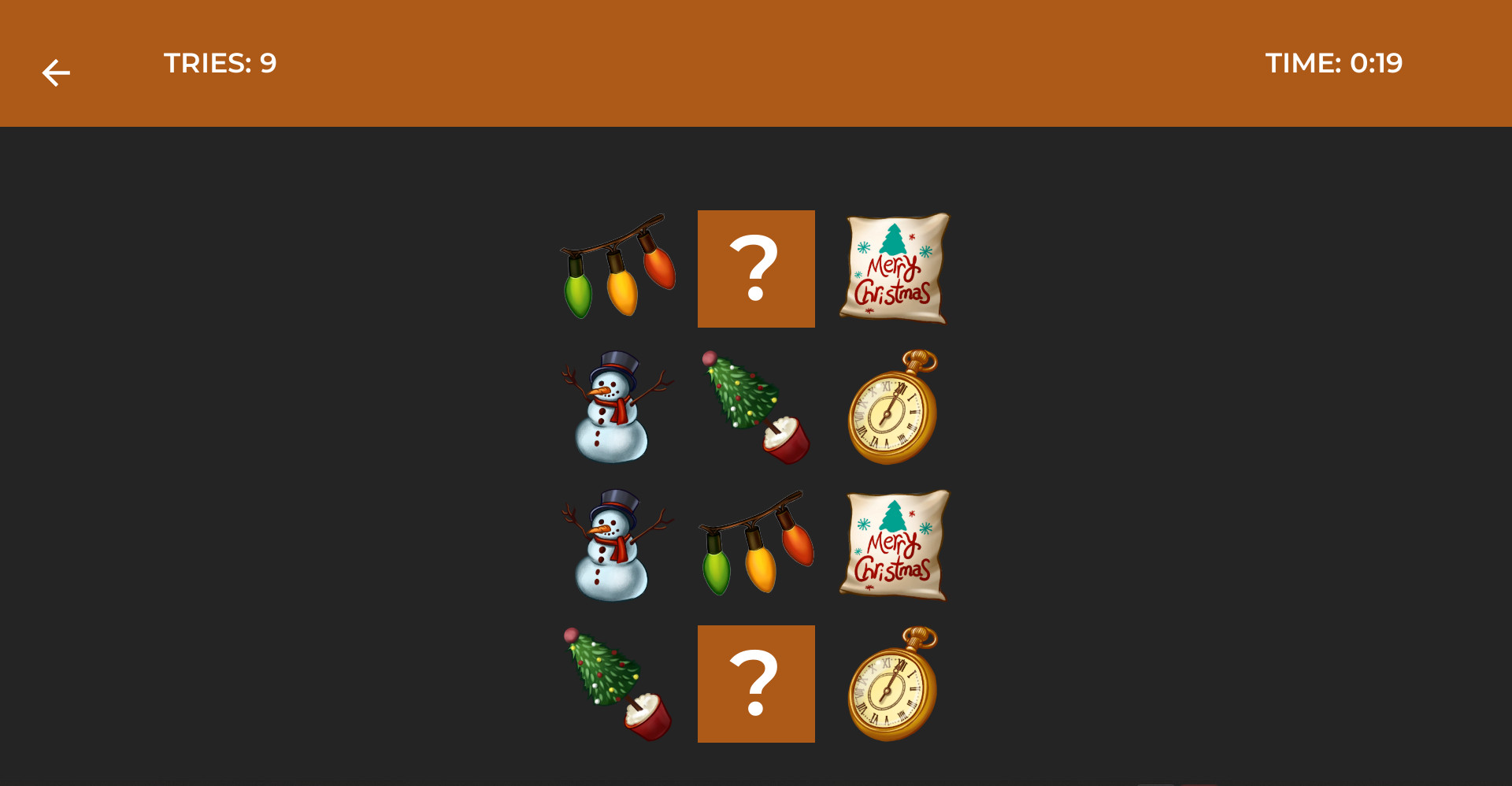 Classic Memory Game - Winter screenshot 3