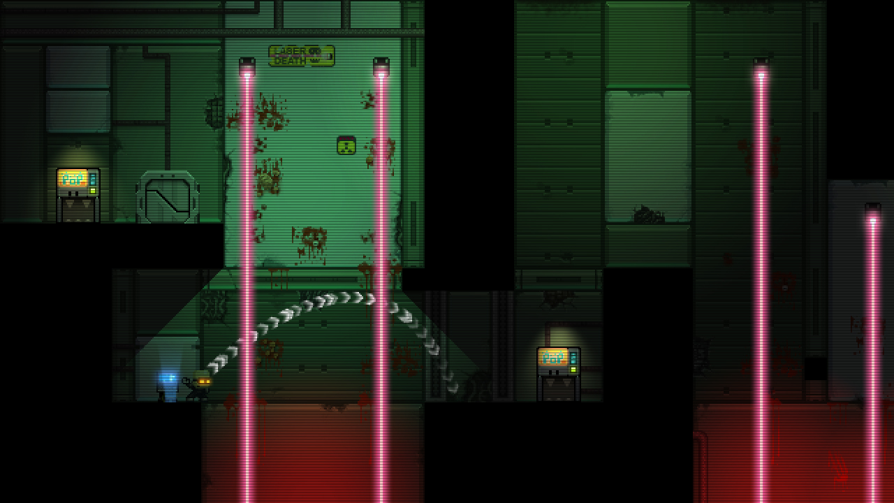 Stealth Bastard Deluxe - The Teleporter Chambers screenshot 10