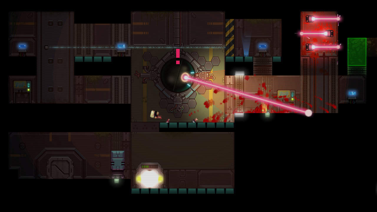 Stealth Bastard Deluxe - The Teleporter Chambers screenshot 18
