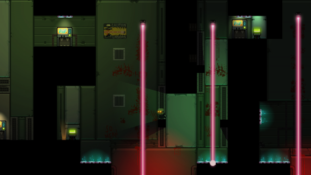 Stealth Bastard Deluxe - The Teleporter Chambers screenshot 11
