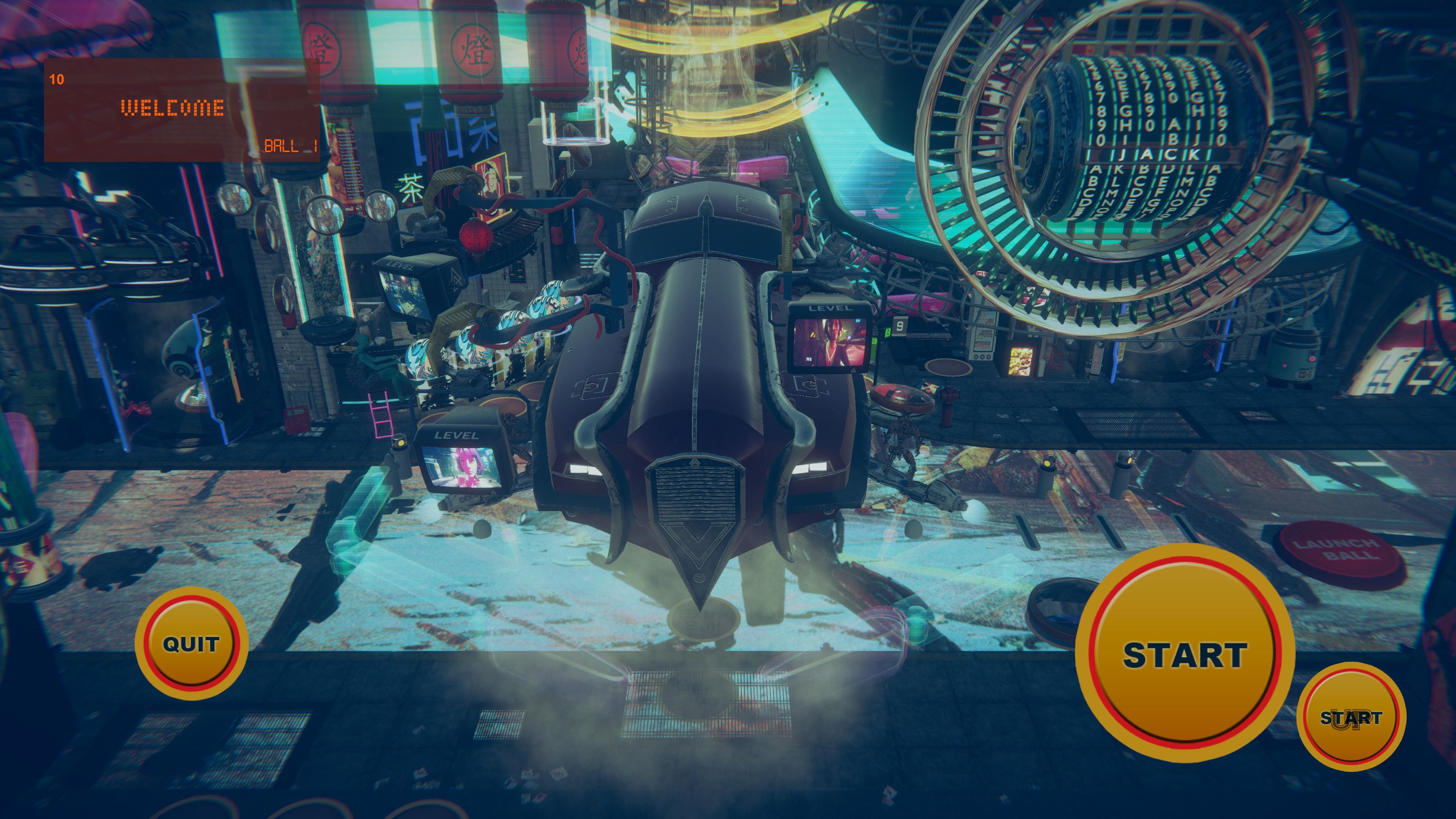 Cyberpunk Pinball screenshot 8