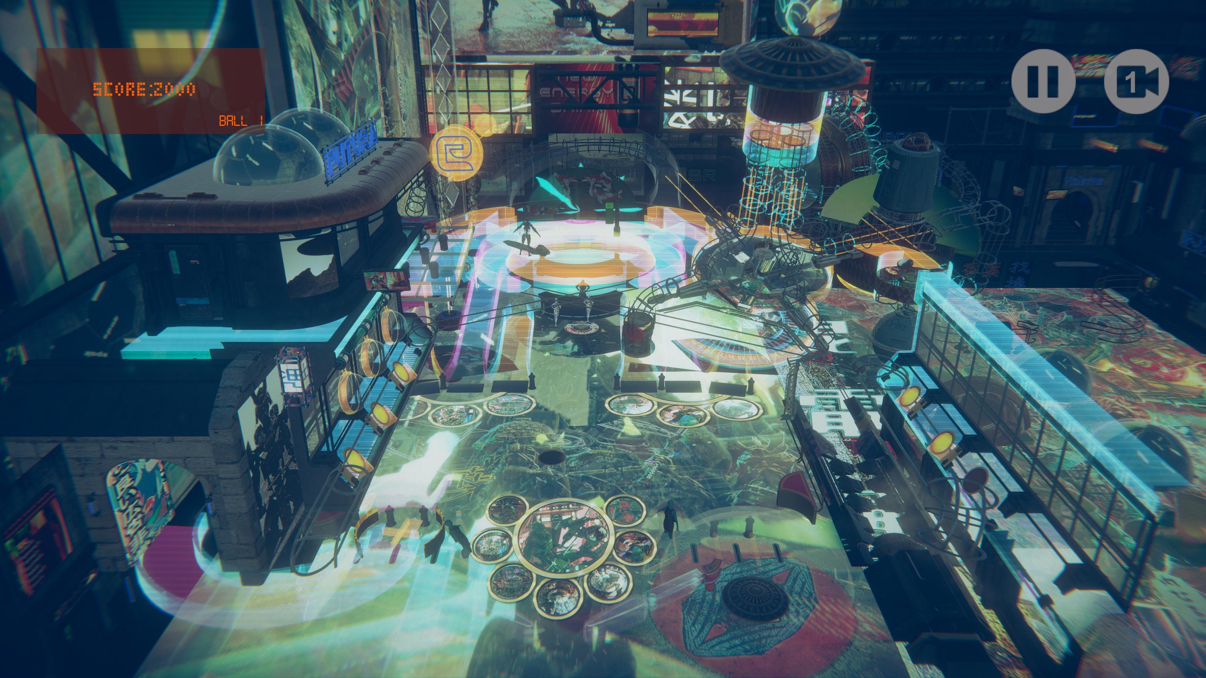 Cyberpunk Pinball screenshot 13