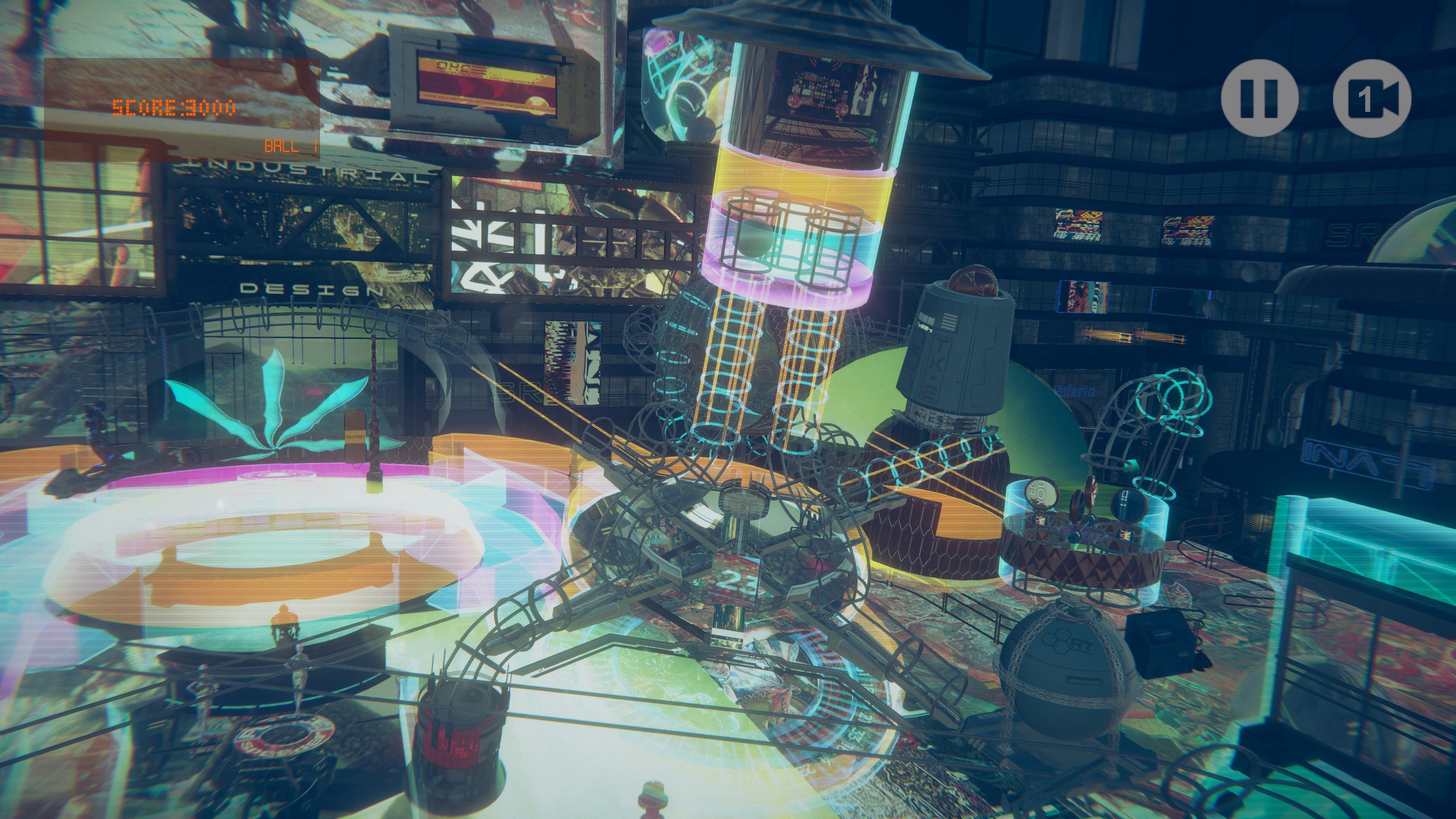 Cyberpunk Pinball screenshot 5