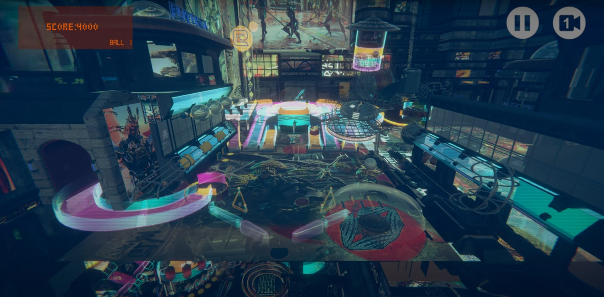 Cyberpunk Pinball screenshot 7