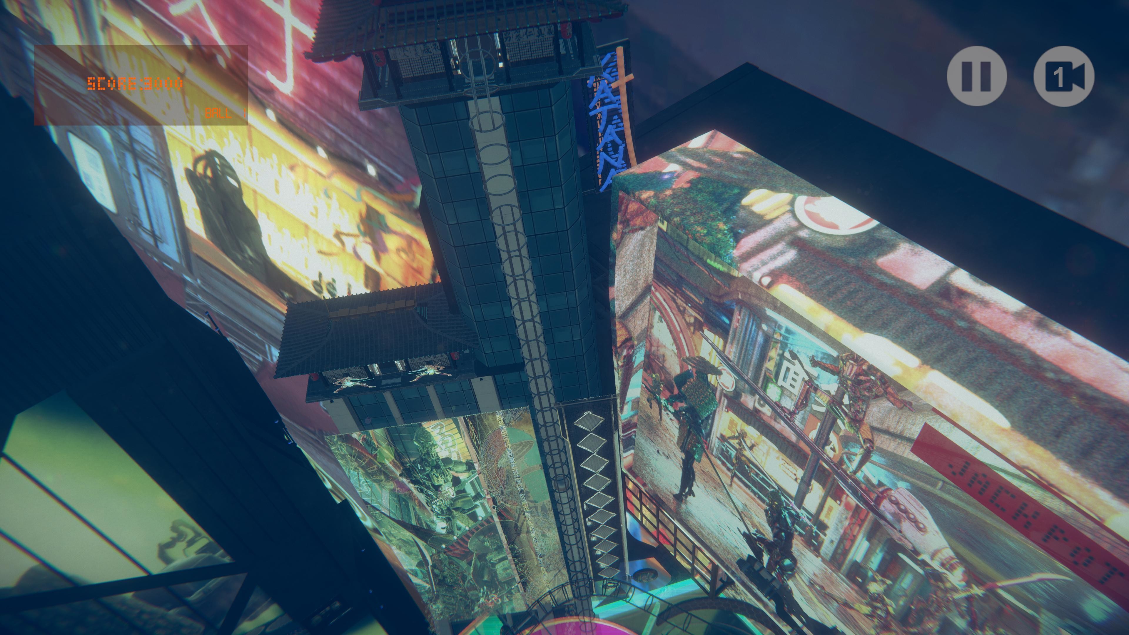 Cyberpunk Pinball screenshot 6
