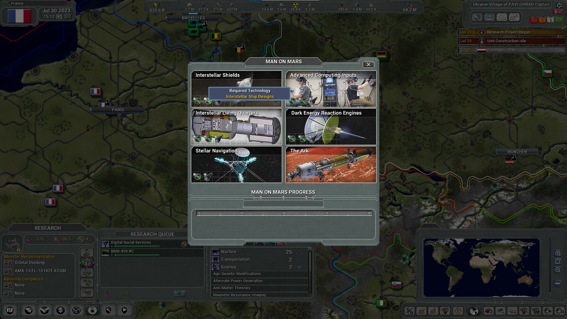Supreme Ruler 2030 screenshot 11