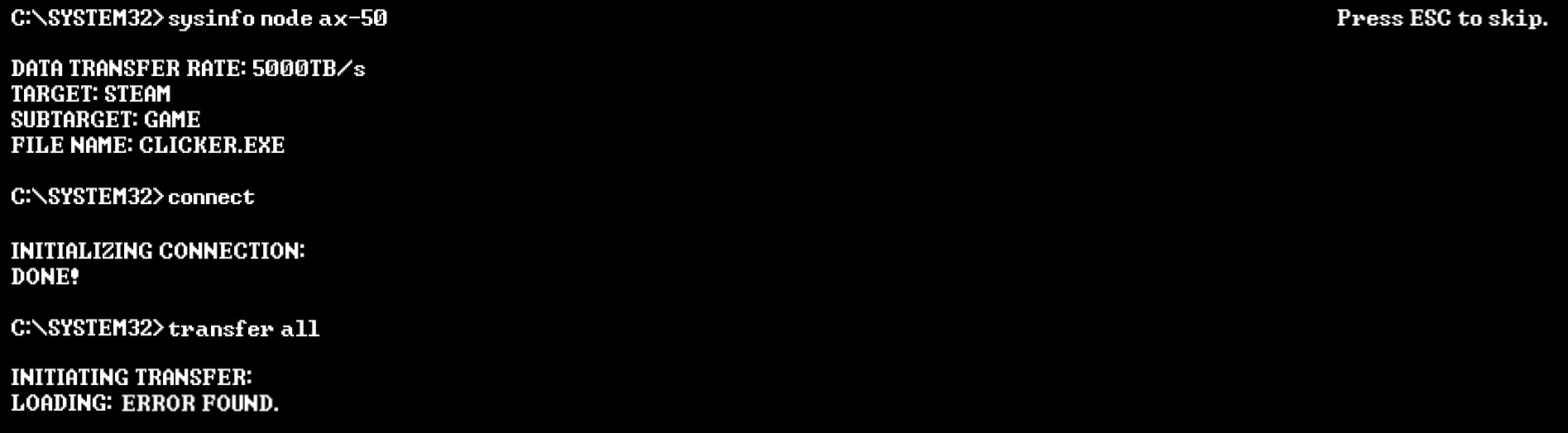 ERROR FOUND screenshot 5