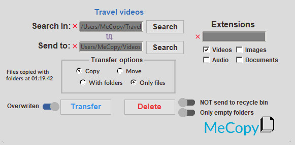 MeCopy screenshot 5