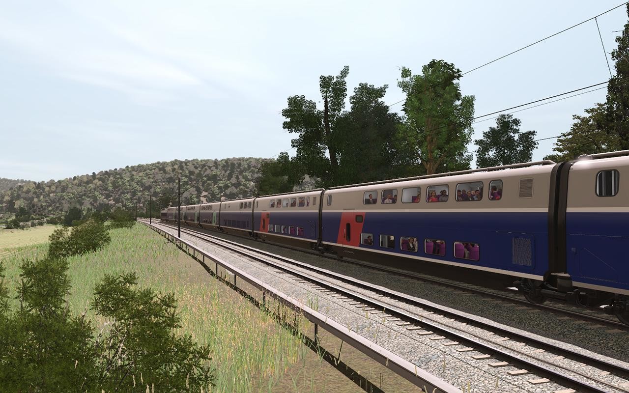 Trainz Plus DLC - Pro Train: TGV Duplex screenshot 8