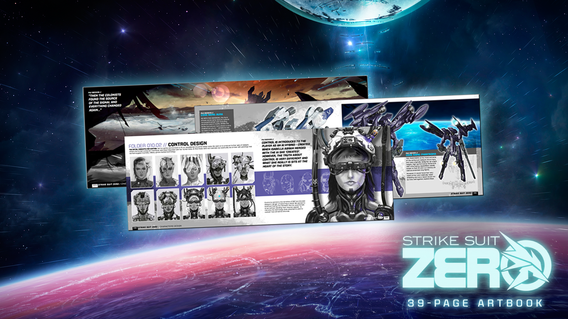 Strike Suit Zero Artbook screenshot 1