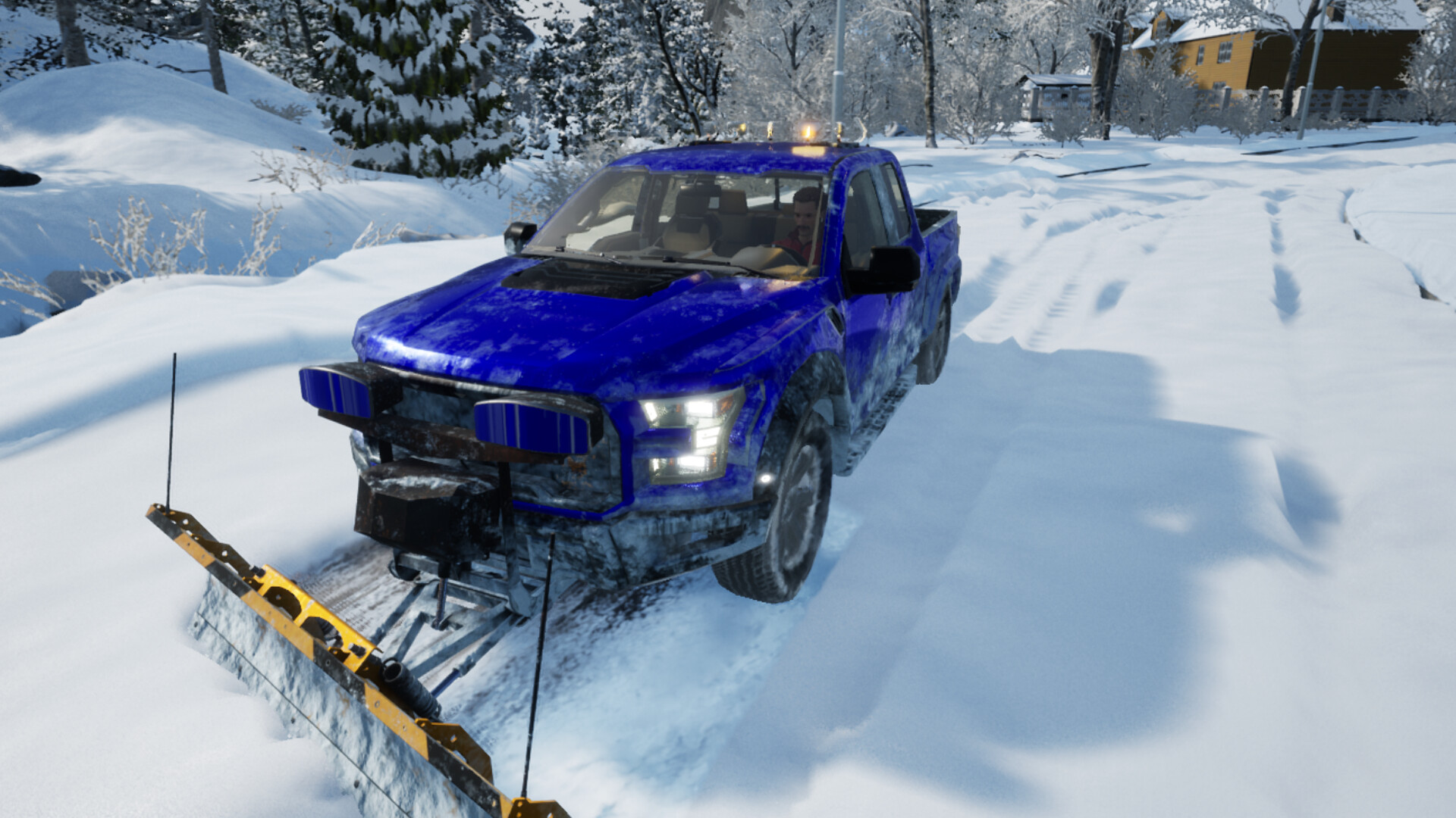 铲雪模拟器/Snow Plowing Simulator 截图 1