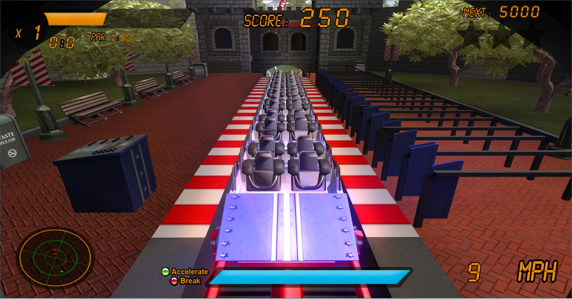 Roller Coaster Rampage screenshot 1