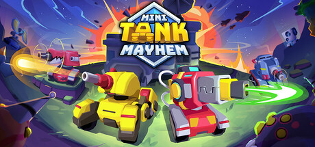 Mini Tank Mayhem — header artwork