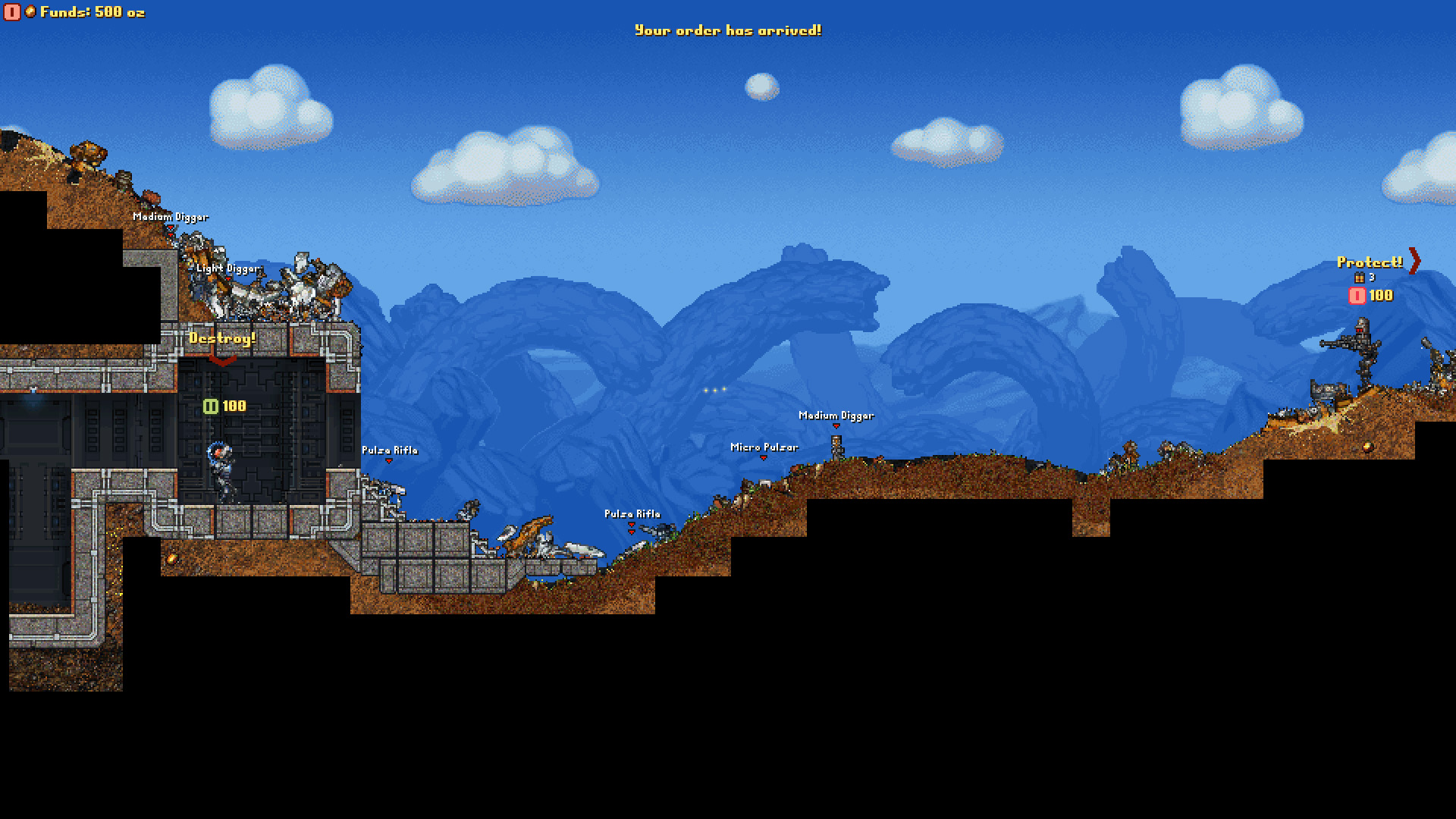 Cortex Command screenshot 7