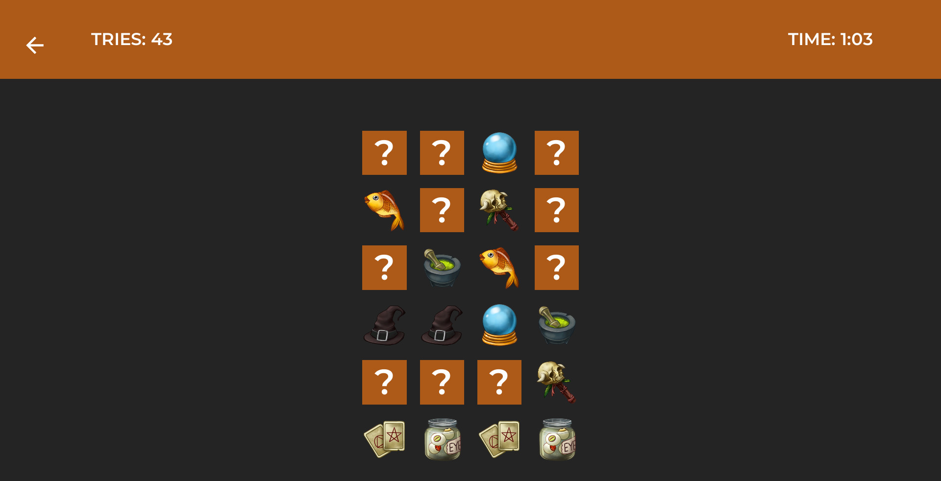 Classic Memory Game - Magic screenshot 2
