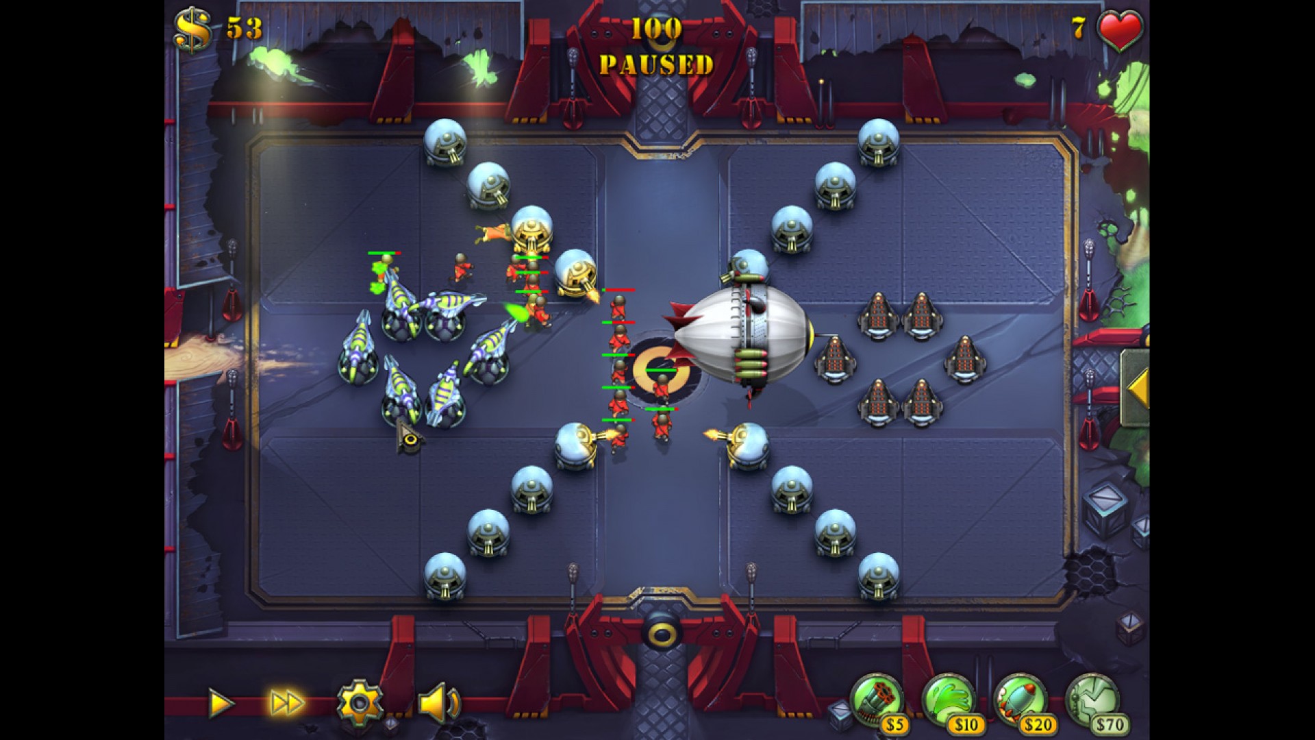 Fieldrunners screenshot 2