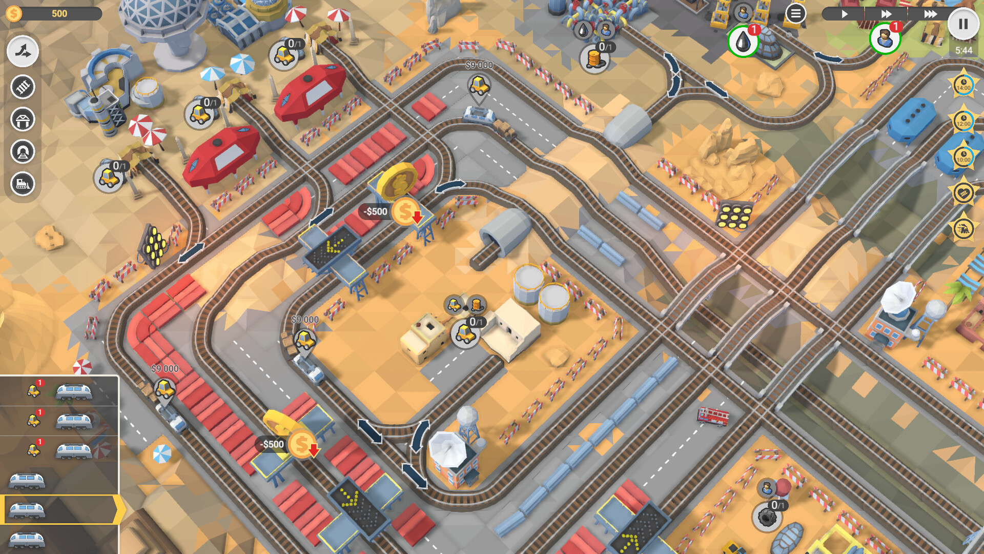 Train Valley 2: Workshop Gems - Sapphire screenshot 7