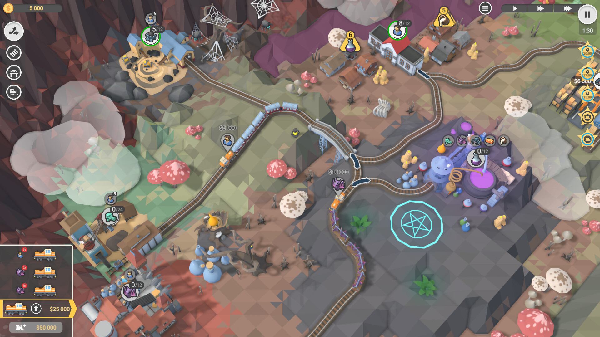 Train Valley 2: Workshop Gems - Sapphire screenshot 8