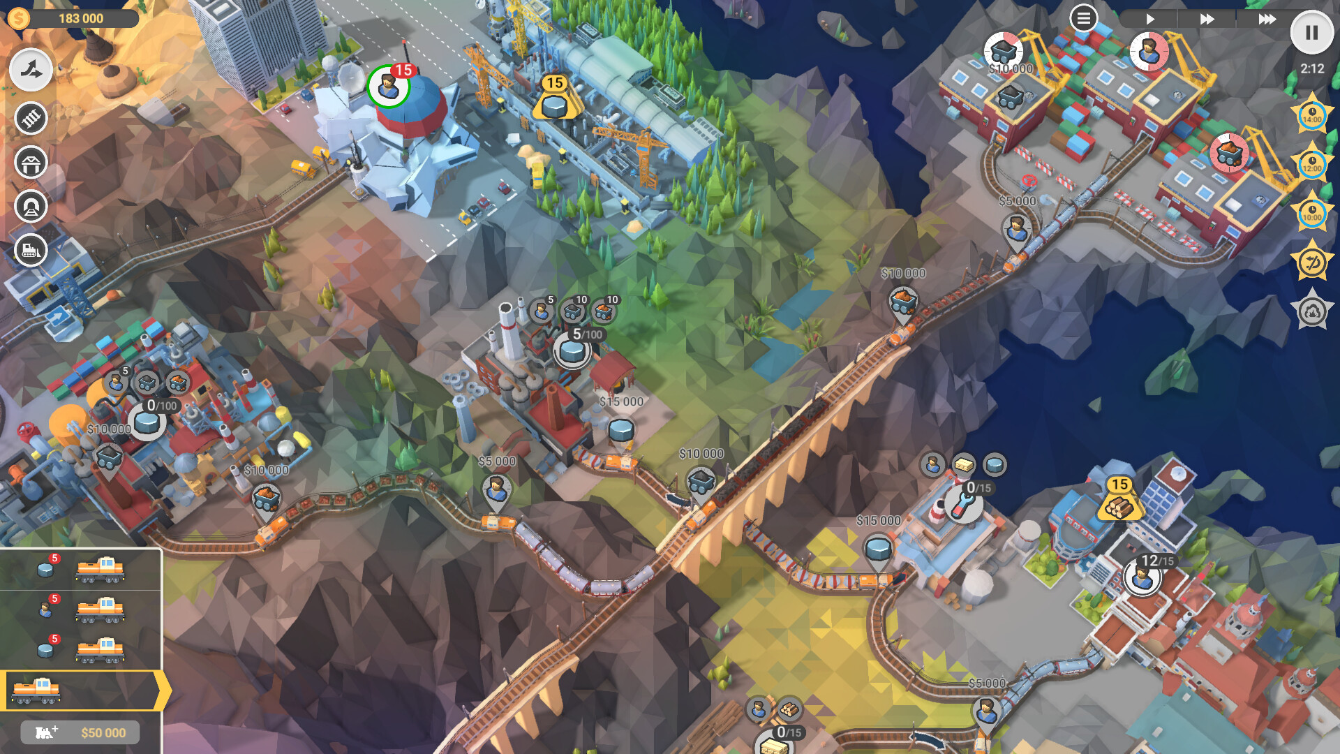 Train Valley 2: Workshop Gems - Emerald screenshot 3