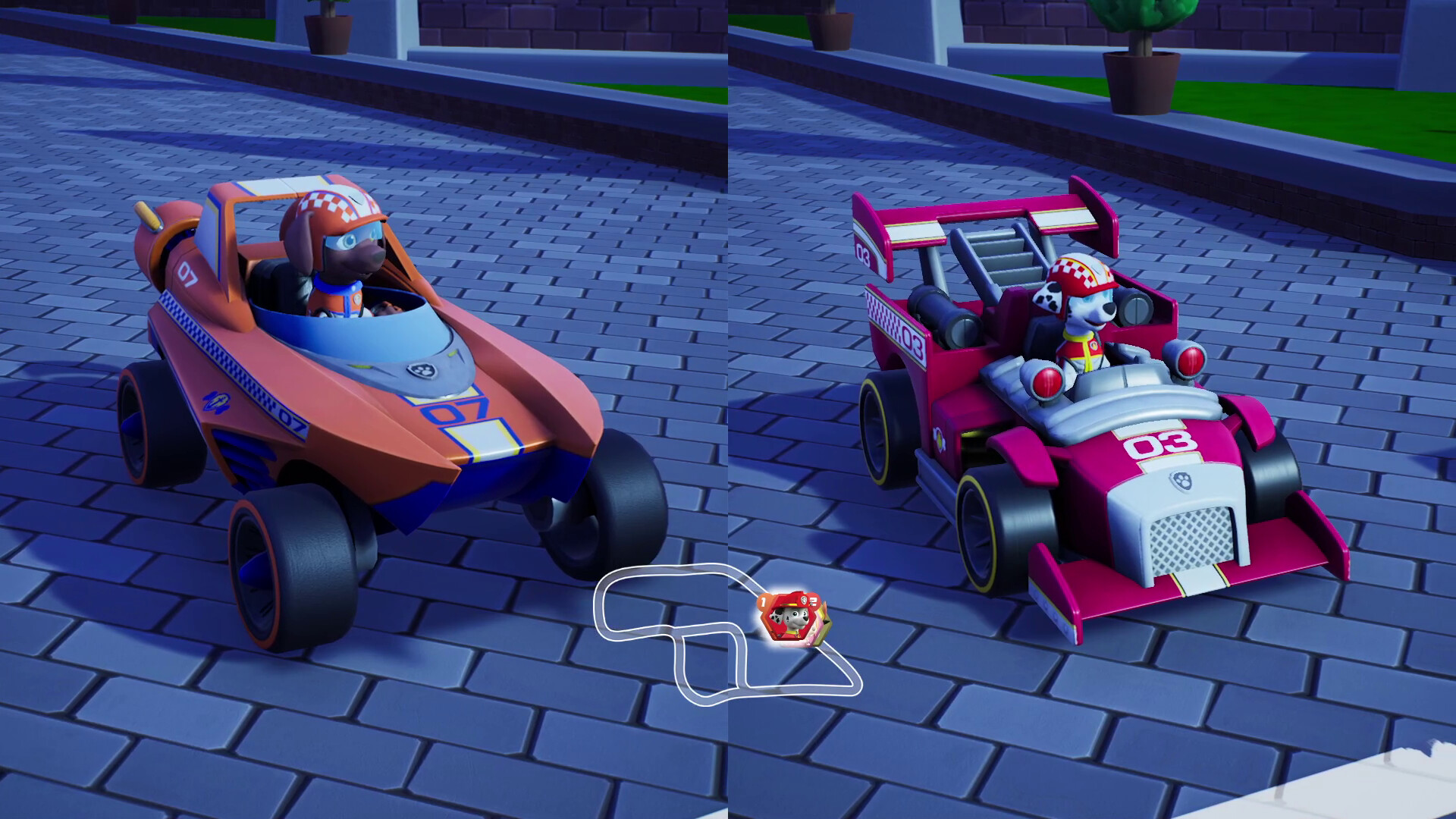 PAW Patrol: Grand Prix - Race in Barkingburg screenshot 1