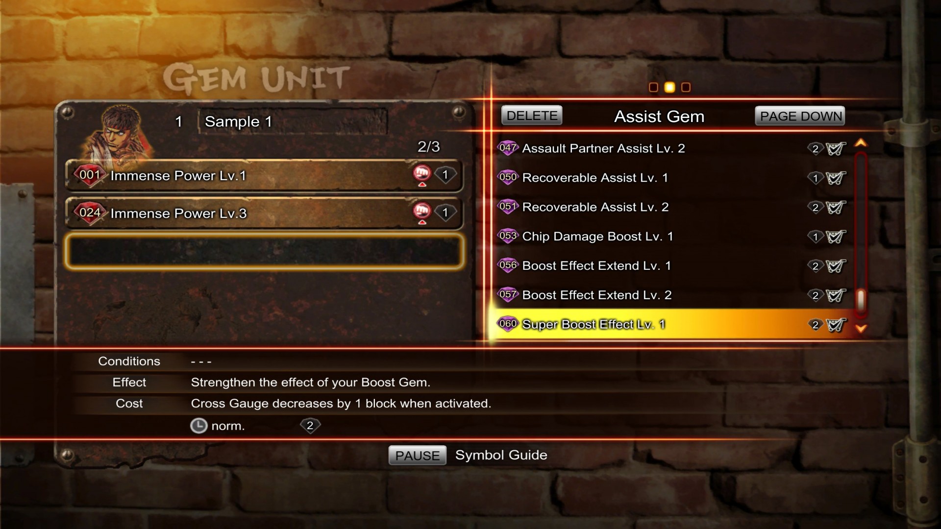 Street Fighter X Tekken: Gems Assist 3 screenshot 3