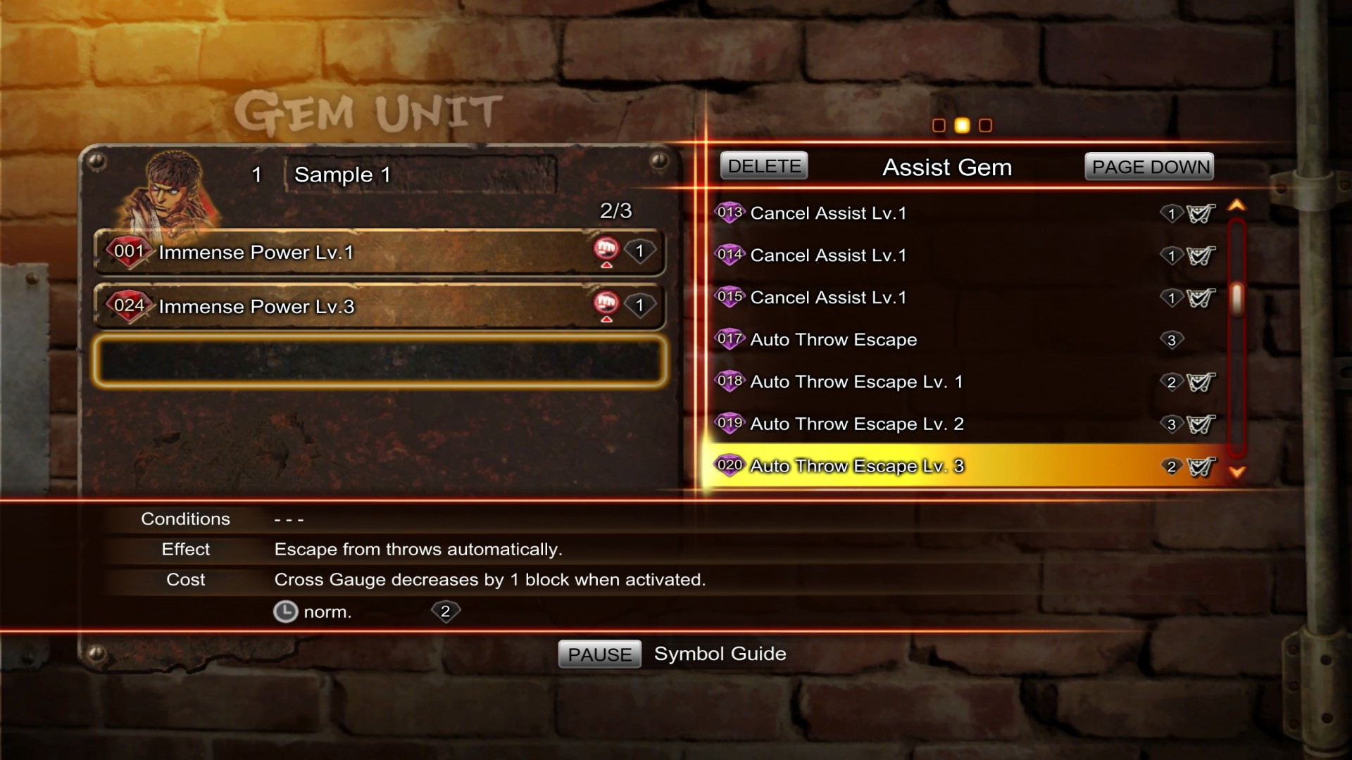 Street Fighter X Tekken: Gems Assist 4 screenshot 1