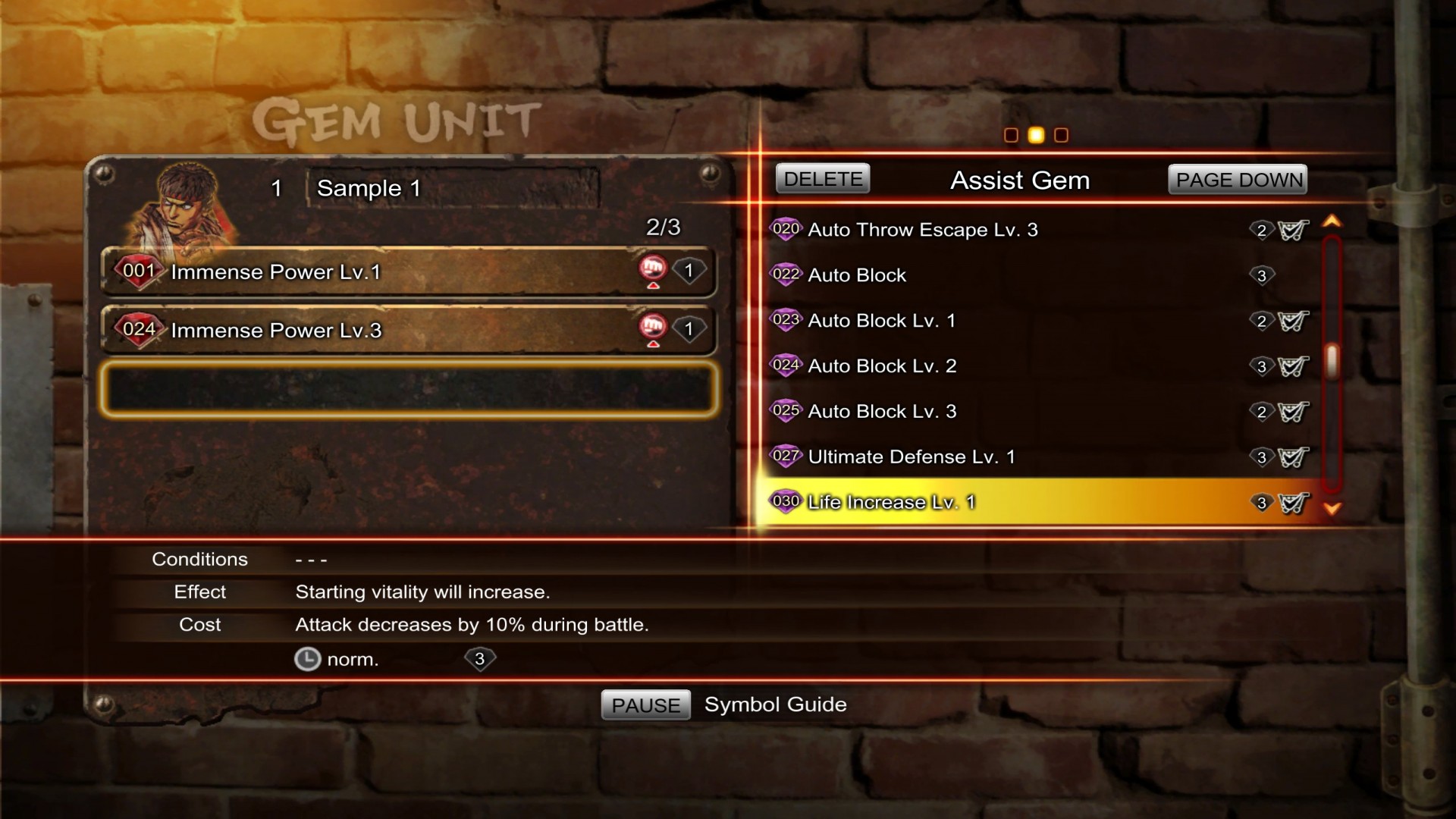 Street Fighter X Tekken: Gems Assist 4 screenshot 3