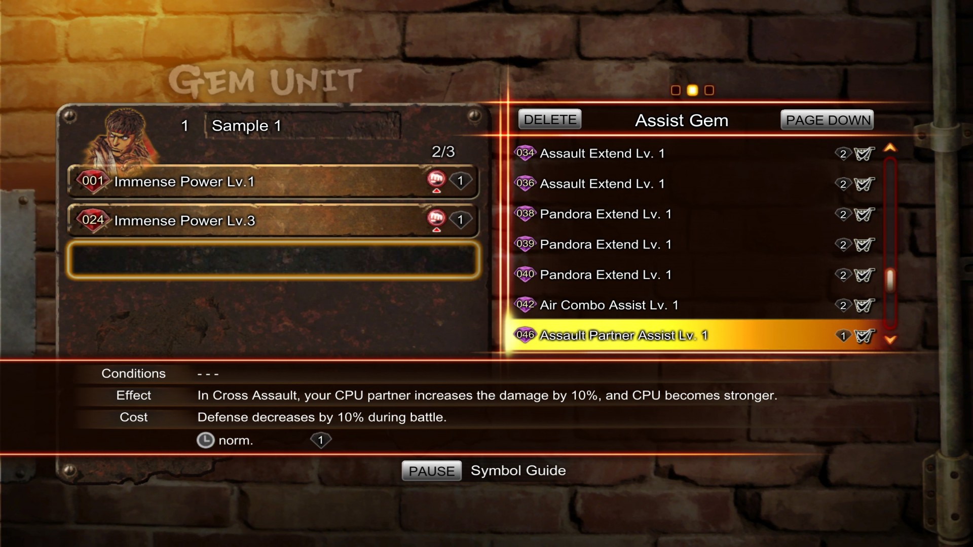 Street Fighter X Tekken: Gems Assist 5 screenshot 5