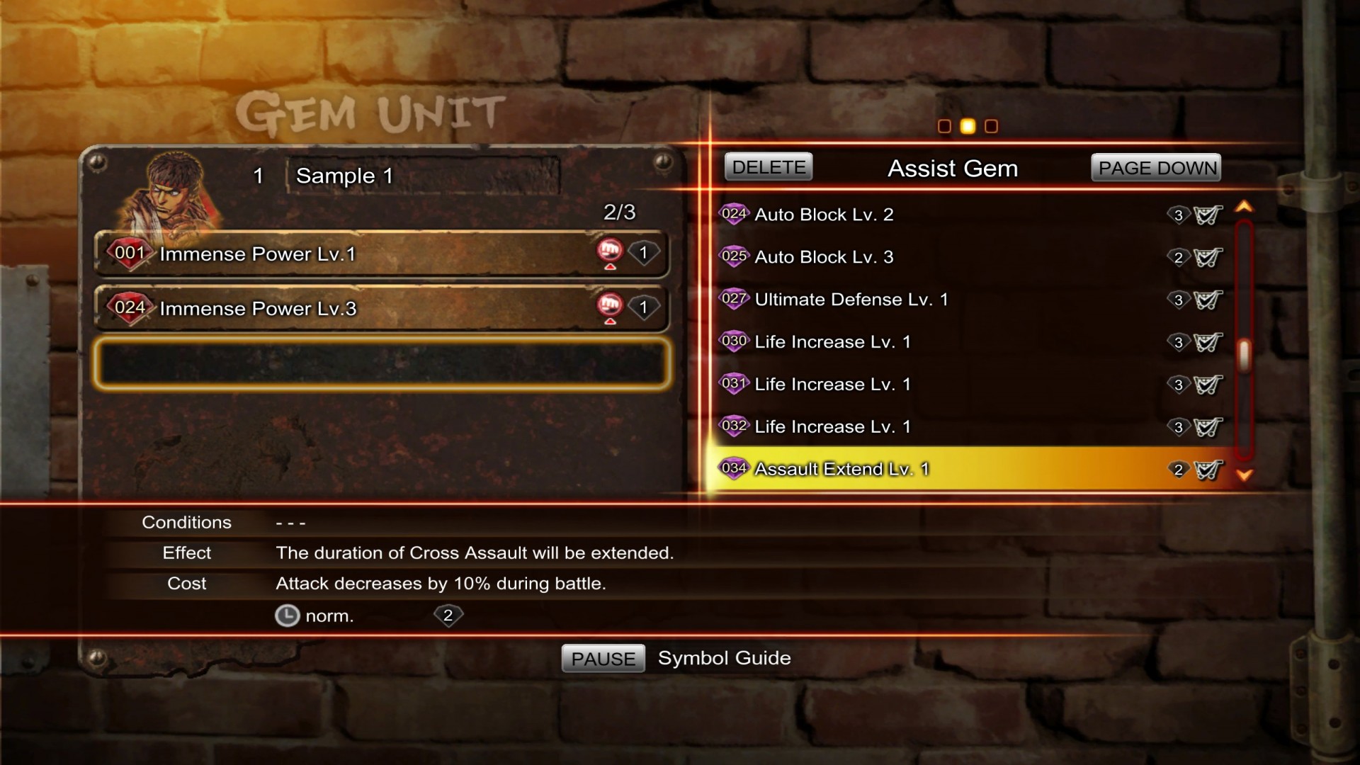Street Fighter X Tekken: Gems Assist 5 screenshot 1