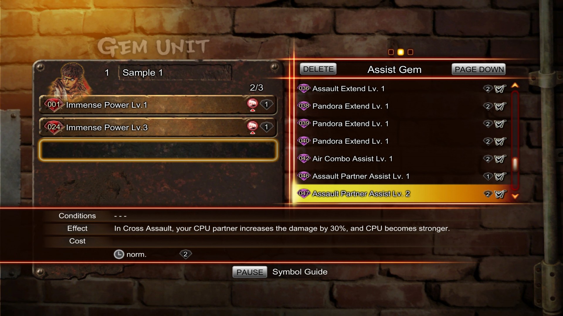 Street Fighter X Tekken: Gems Assist 6 screenshot 1