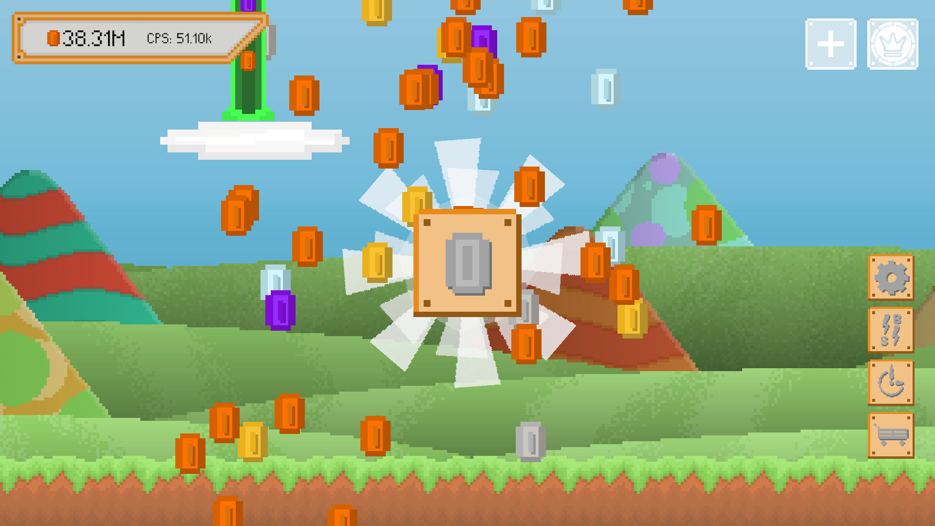 CoinBlock Clicker screenshot 1
