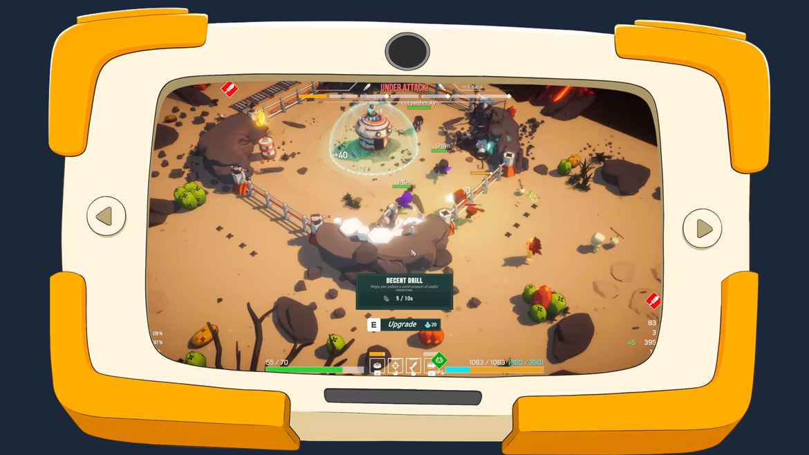 克丽特：共同防御 Kritter: Defend Together 中文 基地塔防双摇杆射击游戏