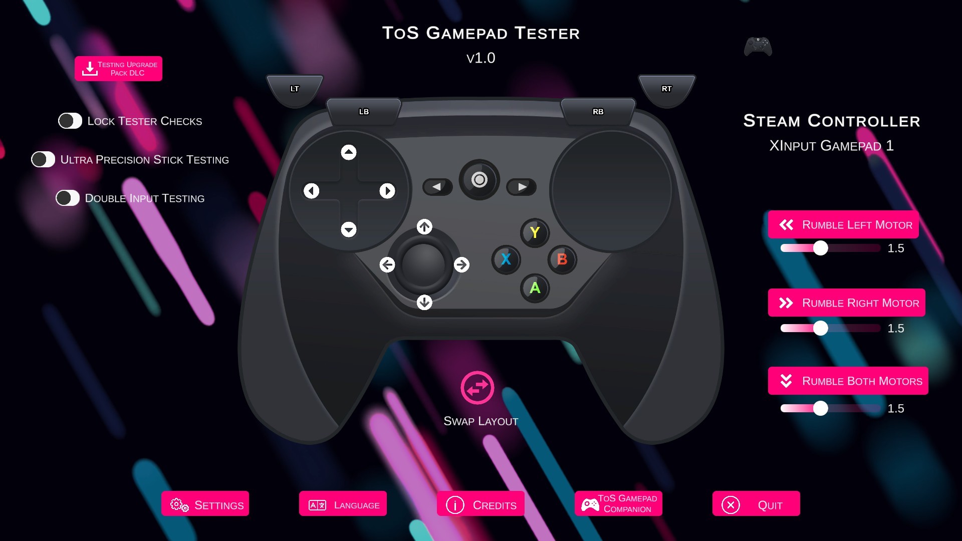 ToS Gamepad Tester screenshot 9