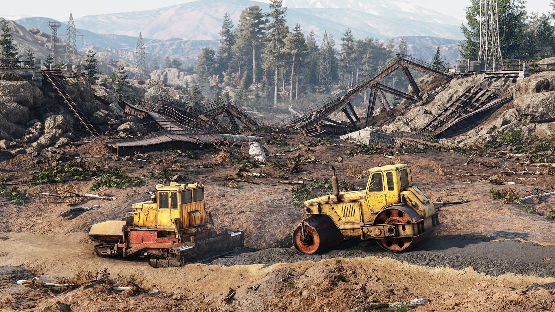 2 ZRZUTY EKRANU игры  RoadCraft — Rebuild Edition с онлайн аккаунта pl