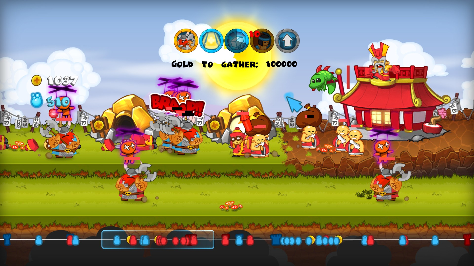 Swords and Soldiers - Super Saucy Sausage Fest DLC screenshot 13