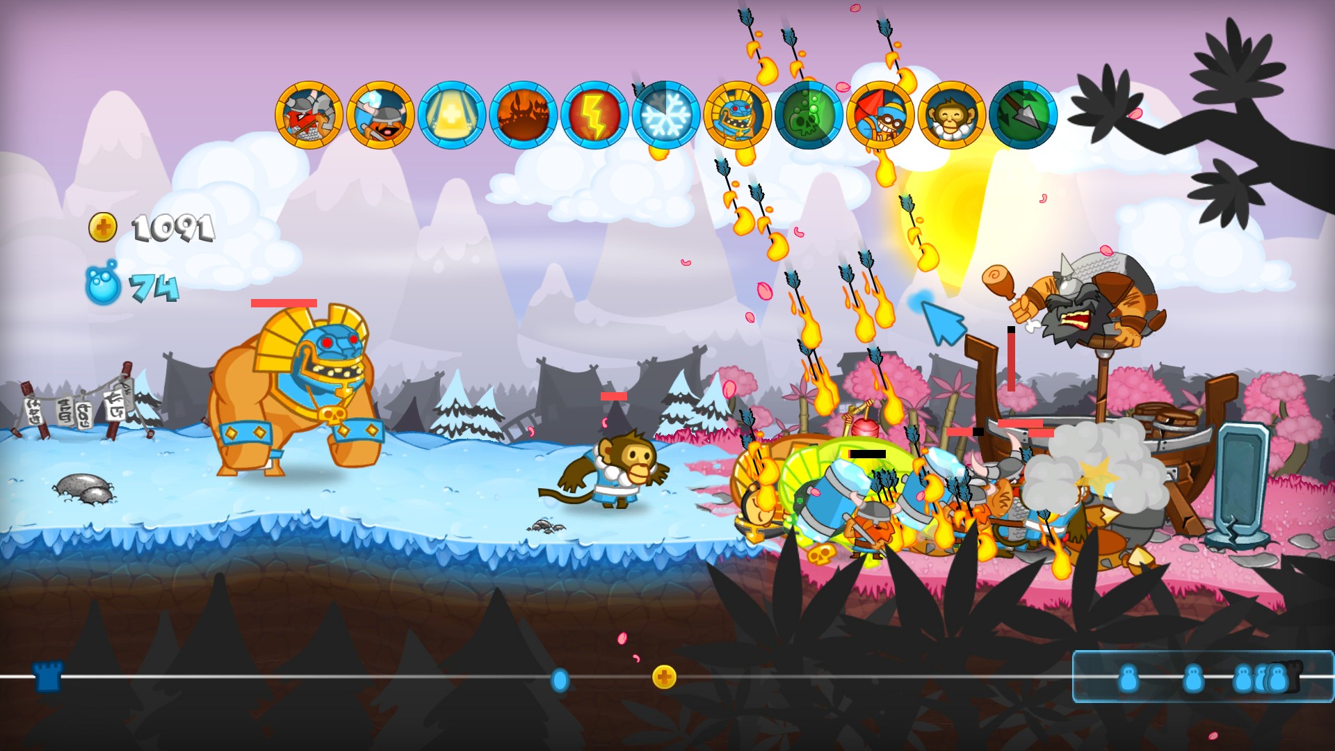 Swords and Soldiers - Super Saucy Sausage Fest DLC screenshot 12