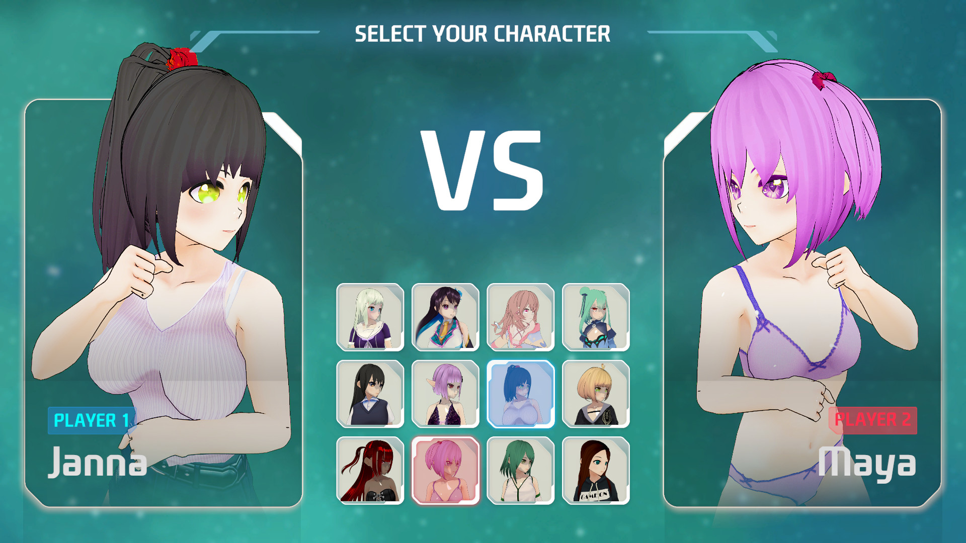 Waifu Fighter screenshot 1