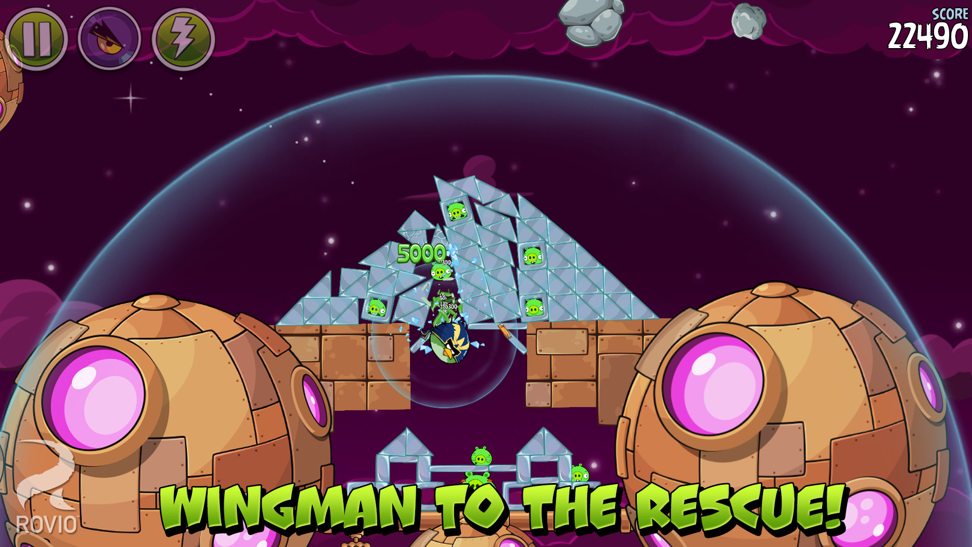 Angry Birds Space screenshot 3