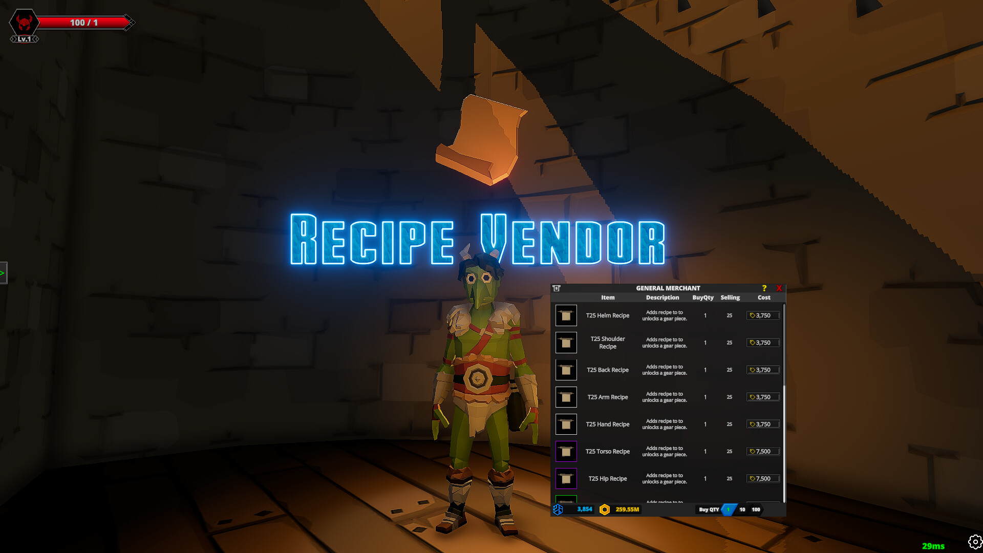 Infinimine screenshot 2