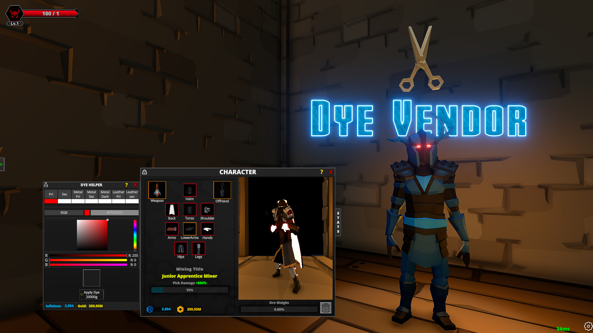 Infinimine screenshot 4